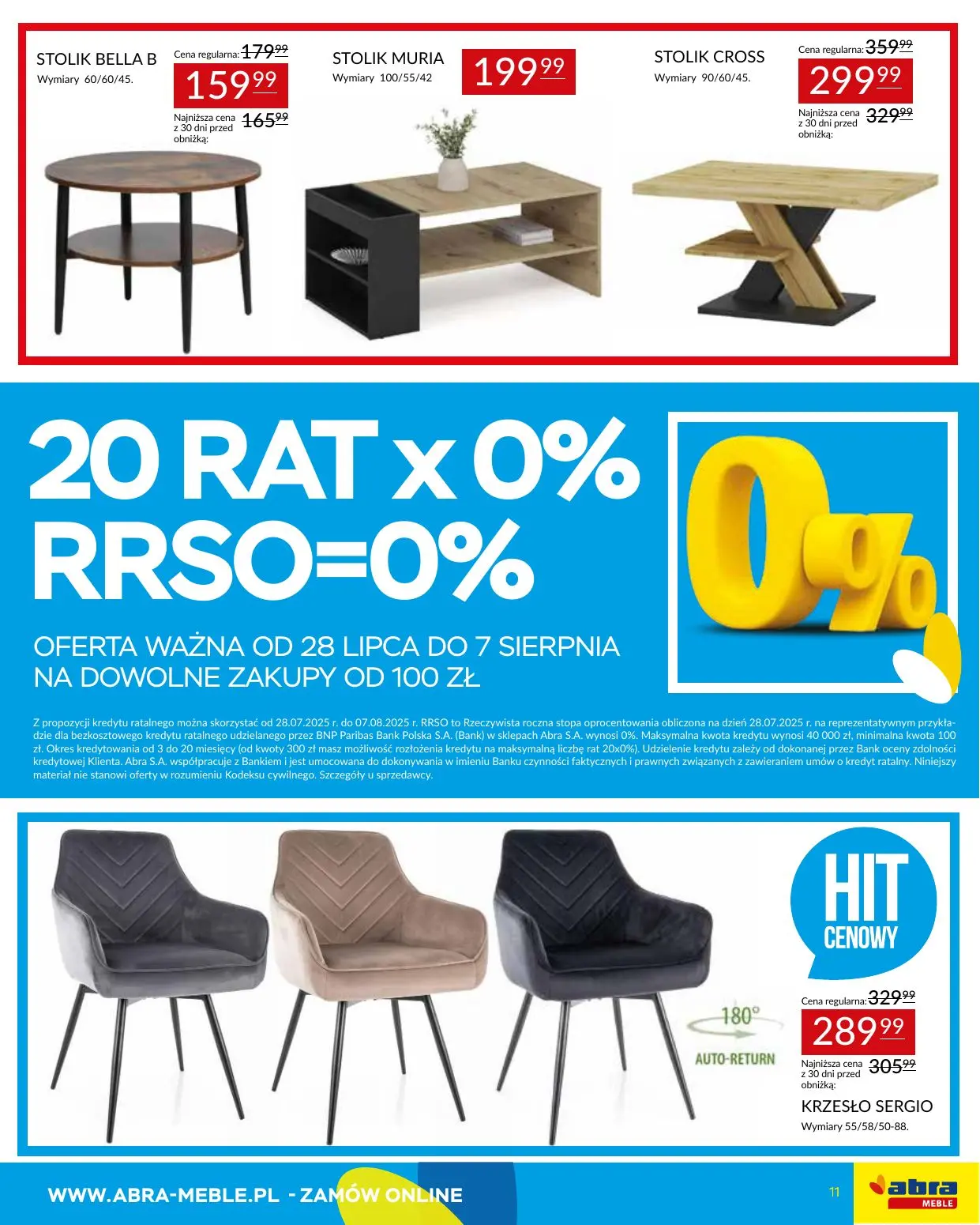 gazetka promocyjna abra meble Hity cenowe - Strona 11