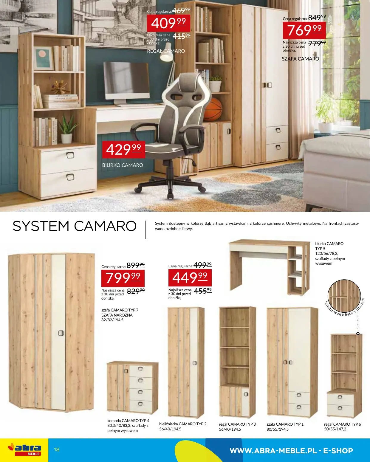 gazetka promocyjna abra meble Hity cenowe - Strona 18