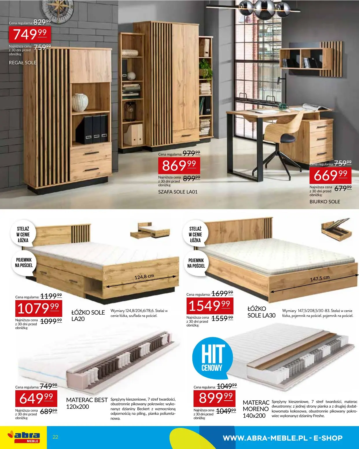 gazetka promocyjna abra meble Hity cenowe - Strona 22