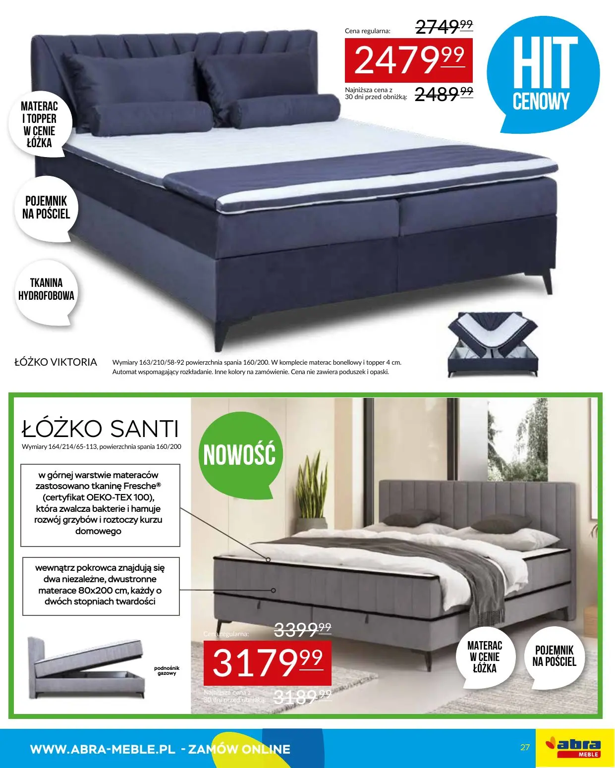 gazetka promocyjna abra meble Hity cenowe - Strona 27