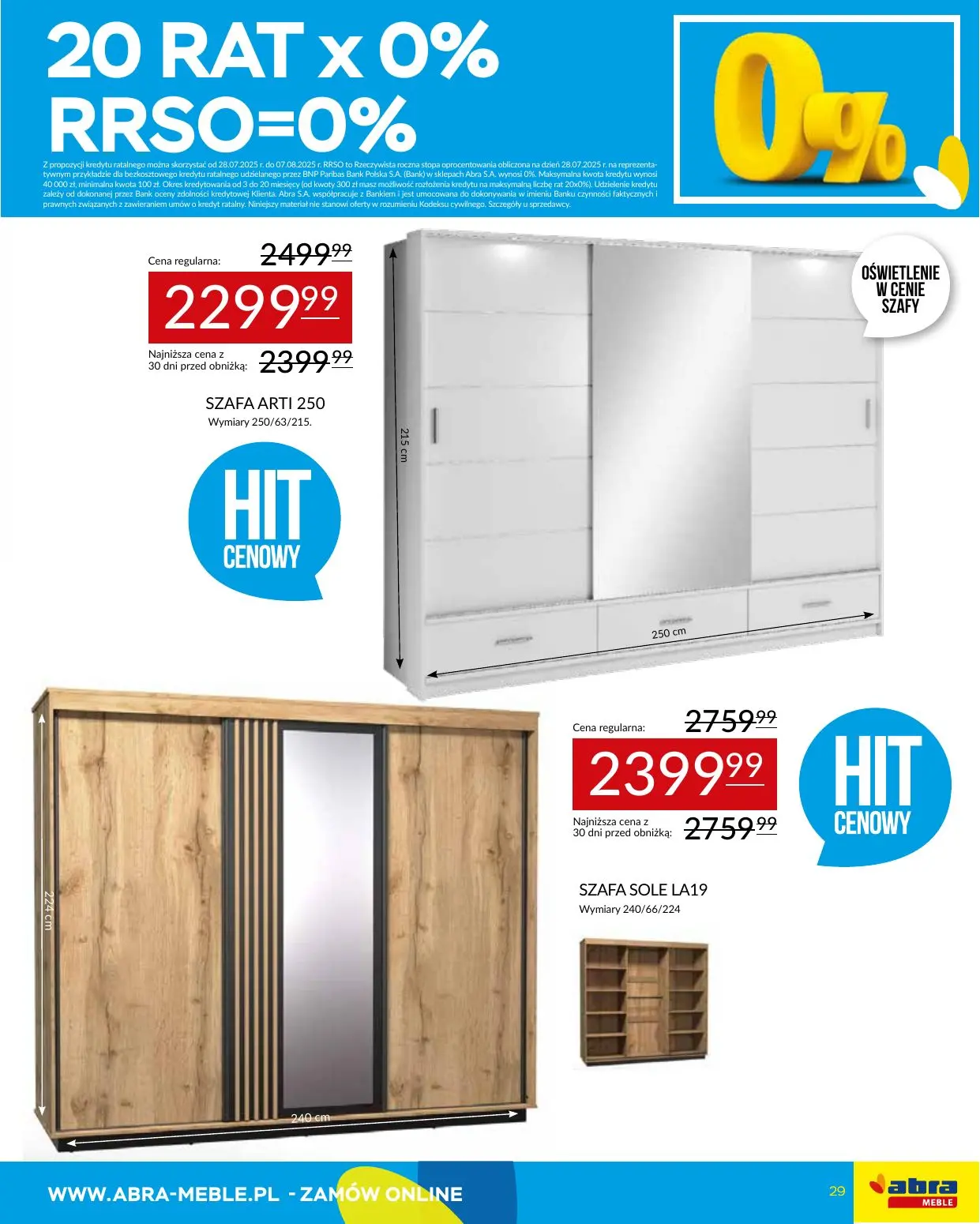 gazetka promocyjna abra meble Hity cenowe - Strona 29