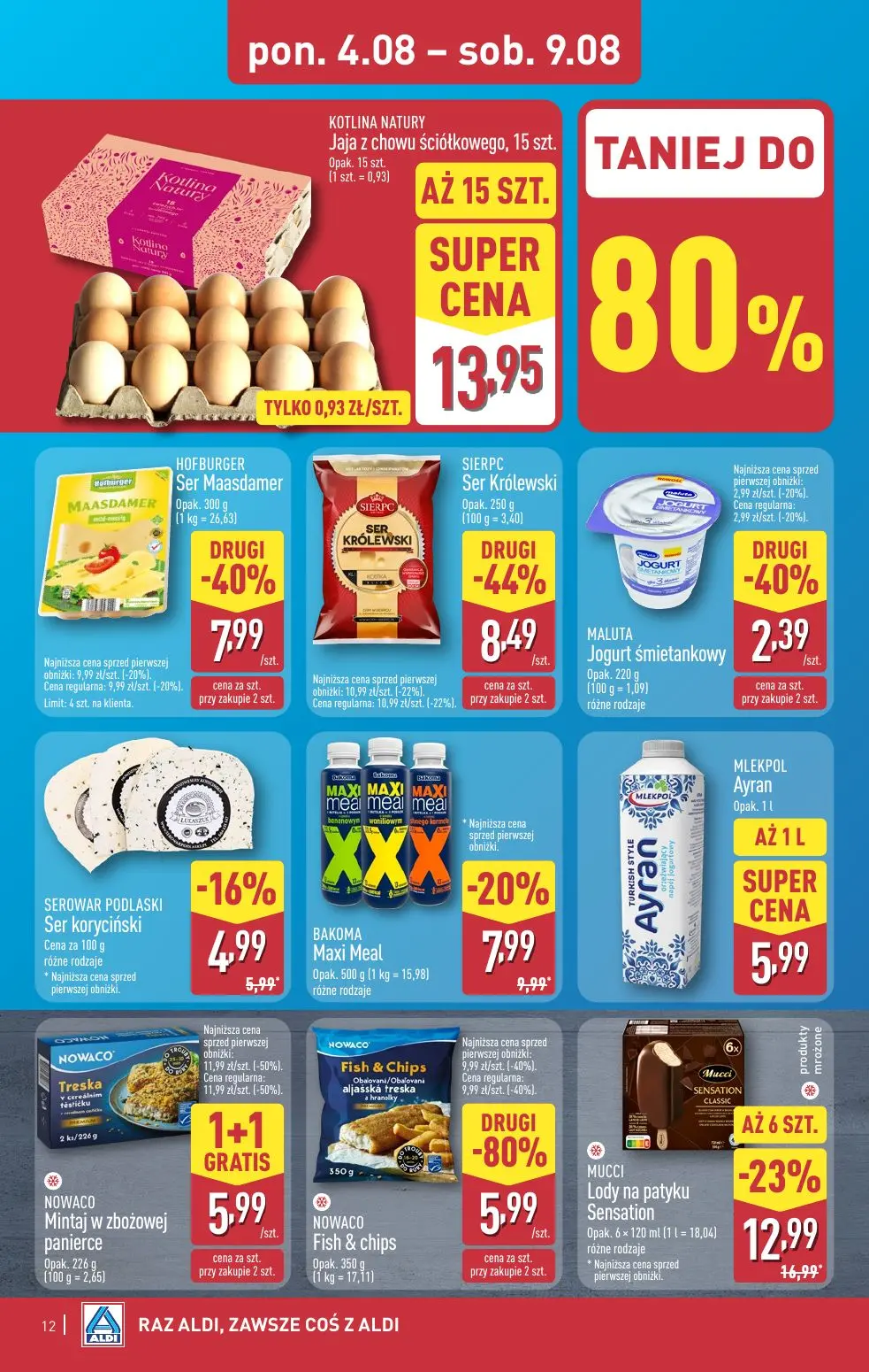 gazetka promocyjna ALDI Raz ALDI, zawsze coś z ALDI - Strona 12