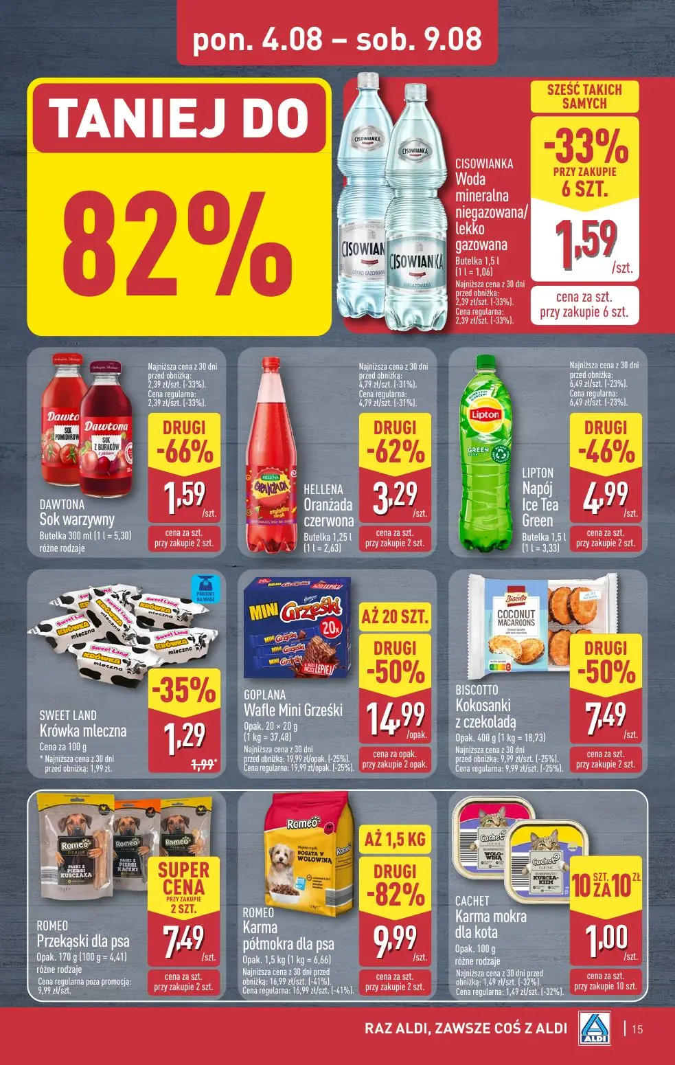 gazetka promocyjna ALDI Raz ALDI, zawsze coś z ALDI - Strona 15