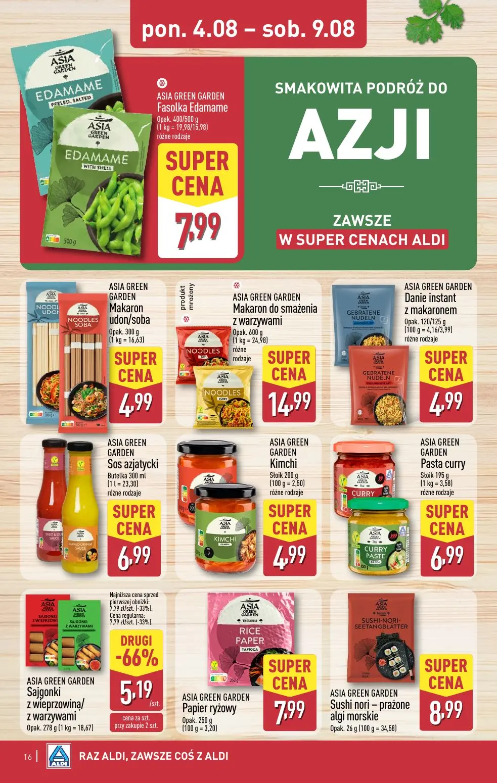 gazetka promocyjna ALDI Raz ALDI, zawsze coś z ALDI - Strona 16