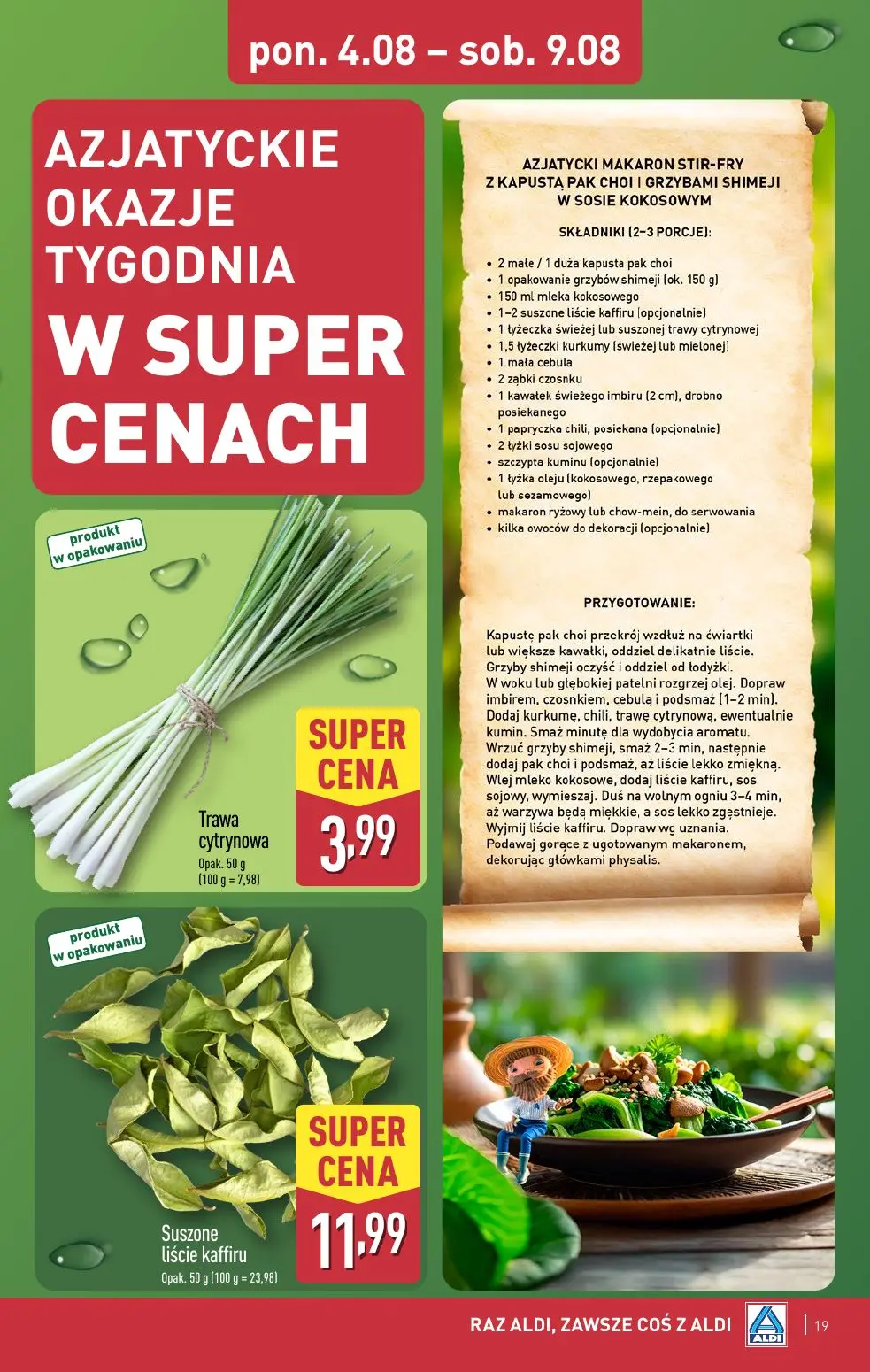 gazetka promocyjna ALDI Raz ALDI, zawsze coś z ALDI - Strona 19