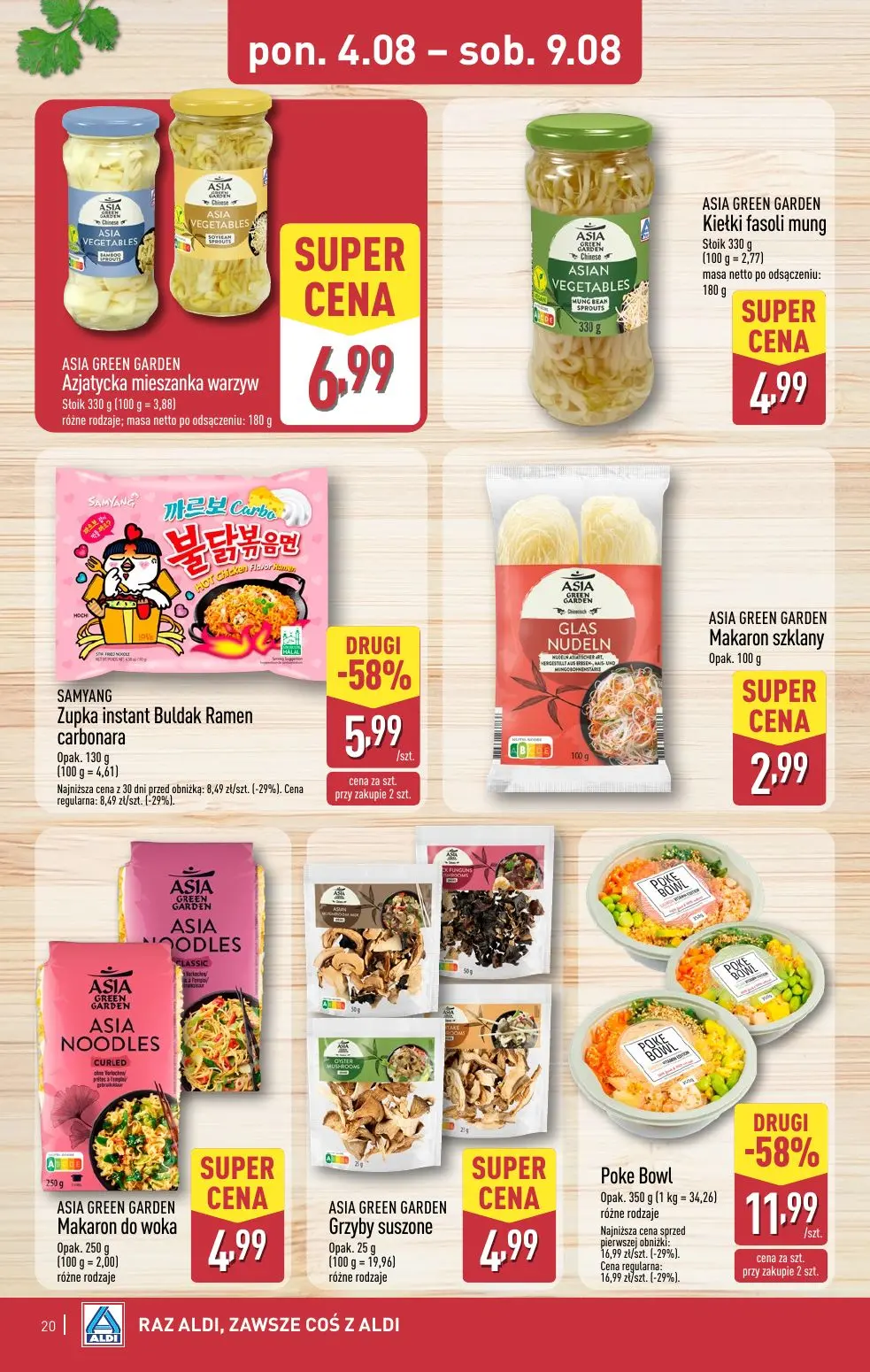 gazetka promocyjna ALDI Raz ALDI, zawsze coś z ALDI - Strona 20