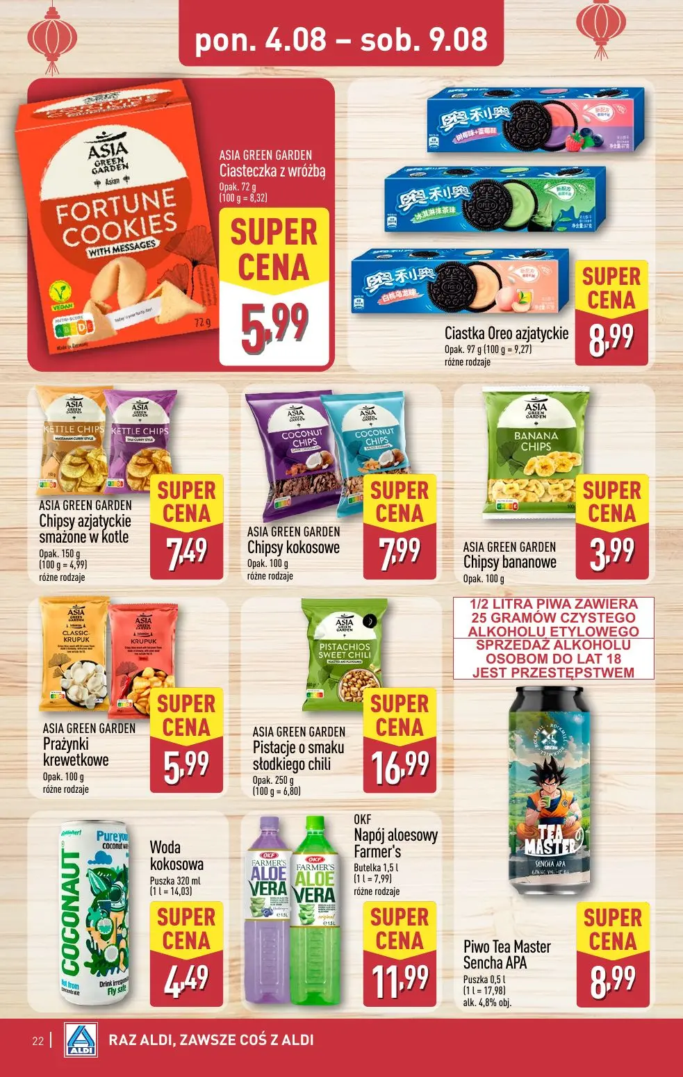 gazetka promocyjna ALDI Raz ALDI, zawsze coś z ALDI - Strona 22