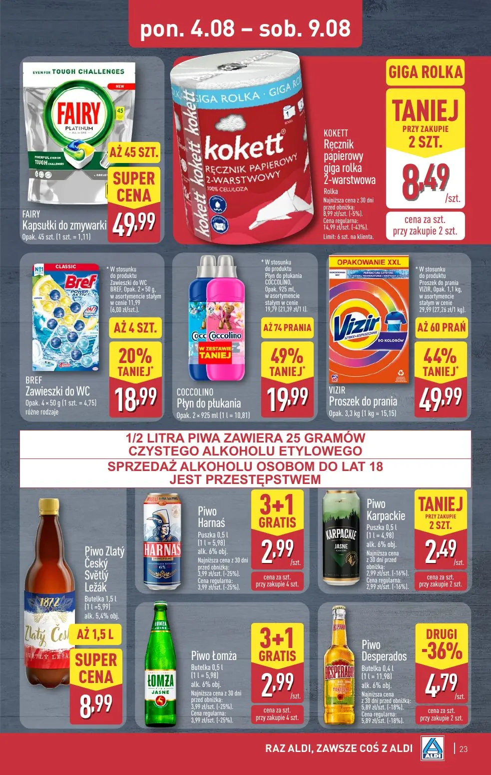 gazetka promocyjna ALDI Raz ALDI, zawsze coś z ALDI - Strona 23