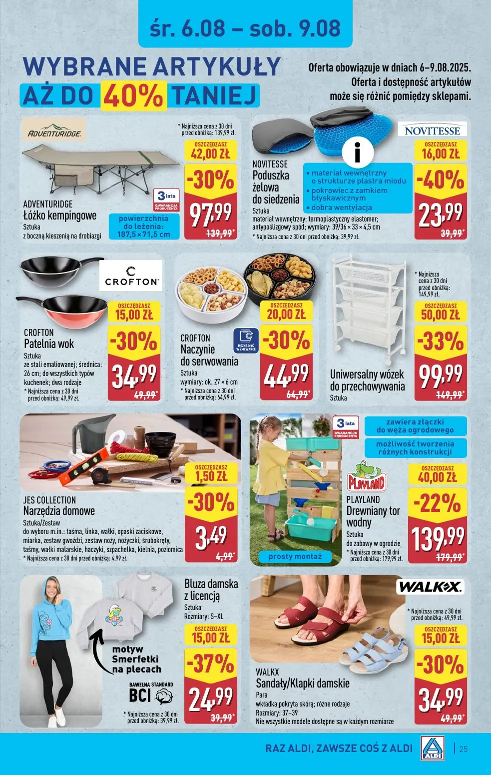 gazetka promocyjna ALDI Raz ALDI, zawsze coś z ALDI - Strona 25