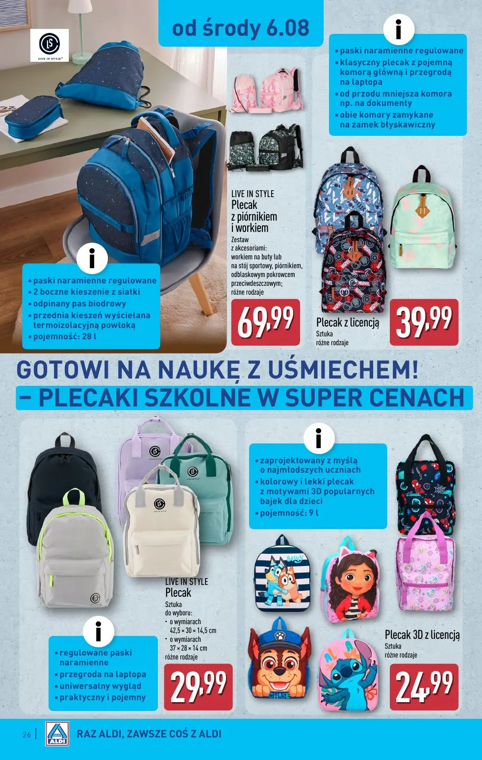 gazetka promocyjna ALDI Raz ALDI, zawsze coś z ALDI - Strona 26