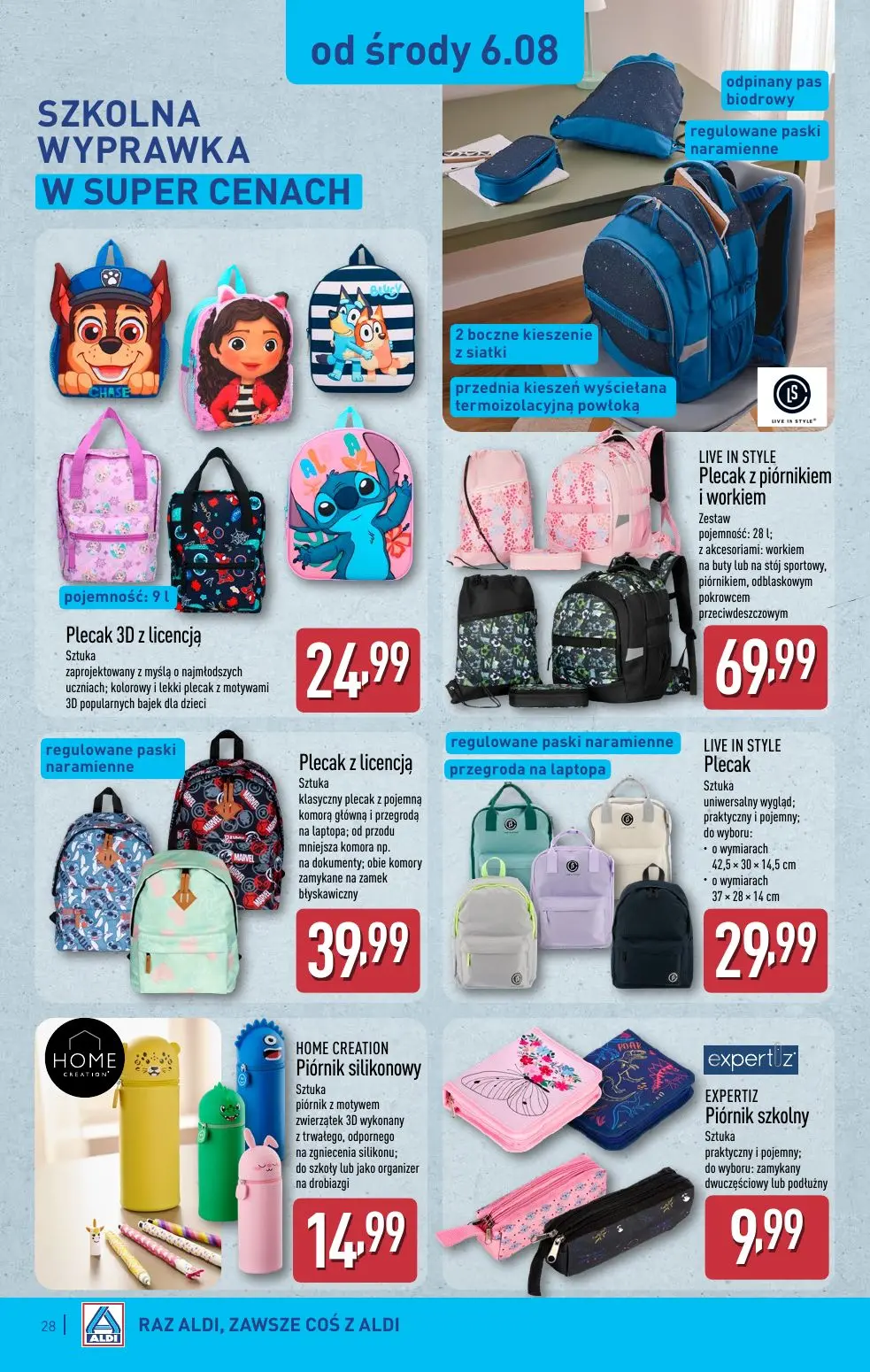gazetka promocyjna ALDI Raz ALDI, zawsze coś z ALDI - Strona 28