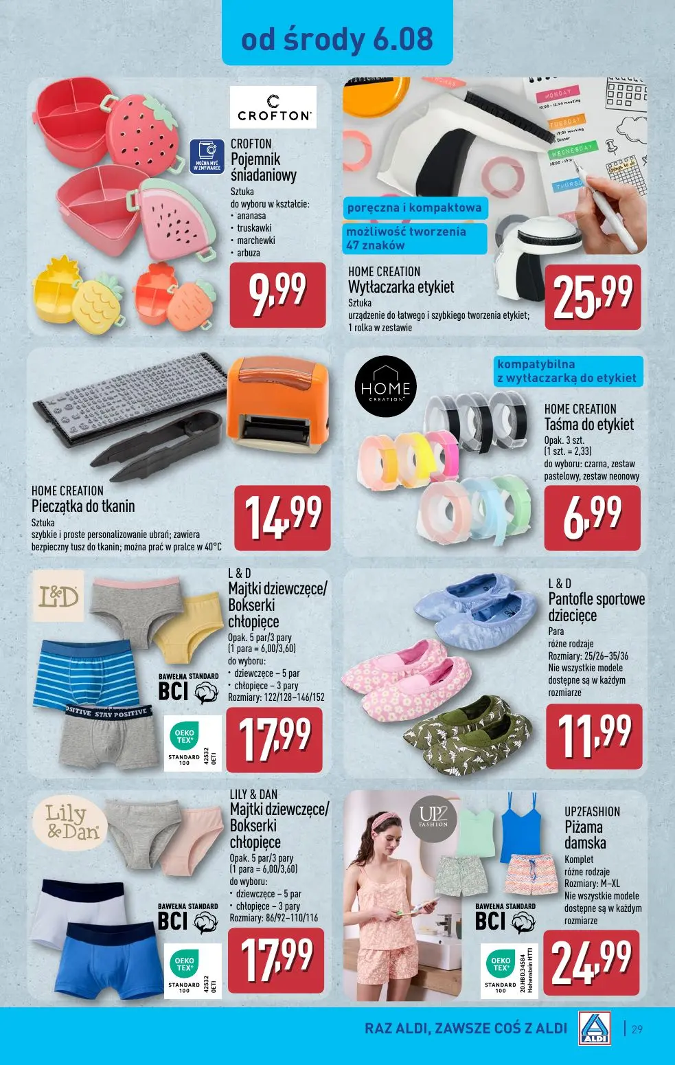 gazetka promocyjna ALDI Raz ALDI, zawsze coś z ALDI - Strona 29