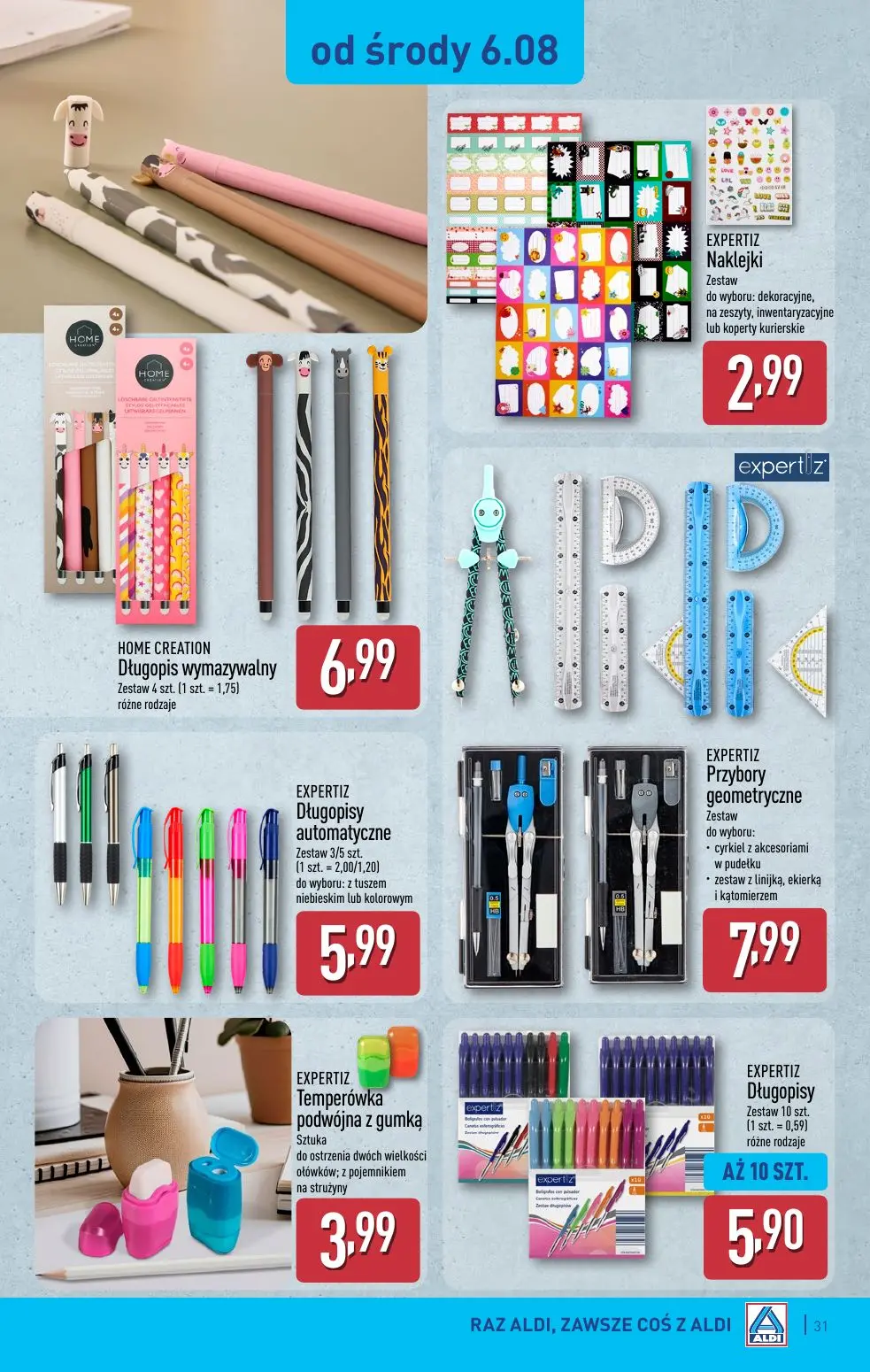 gazetka promocyjna ALDI Raz ALDI, zawsze coś z ALDI - Strona 31