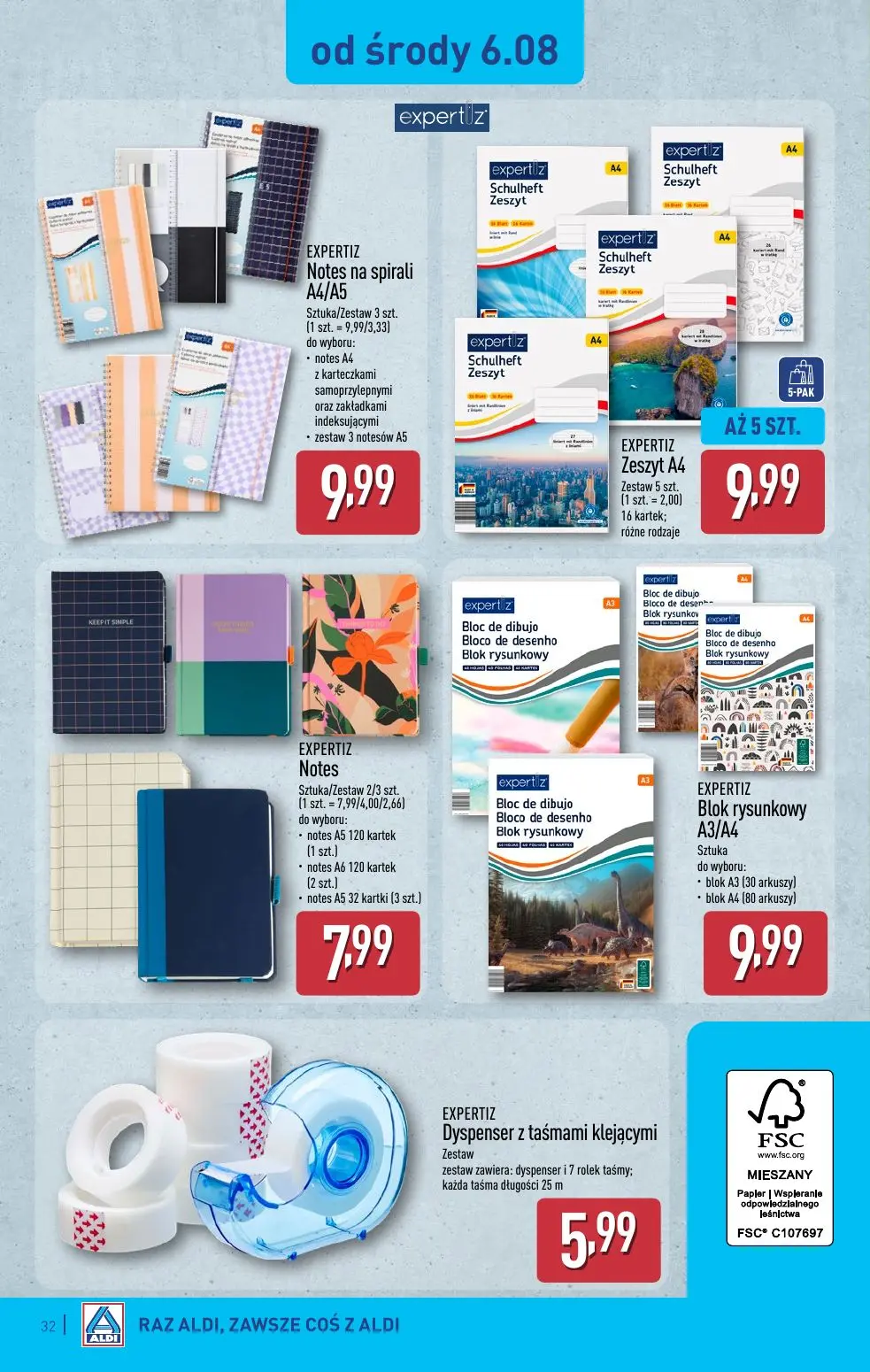 gazetka promocyjna ALDI Raz ALDI, zawsze coś z ALDI - Strona 32