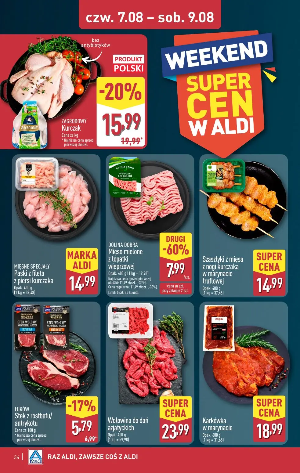 gazetka promocyjna ALDI Raz ALDI, zawsze coś z ALDI - Strona 34