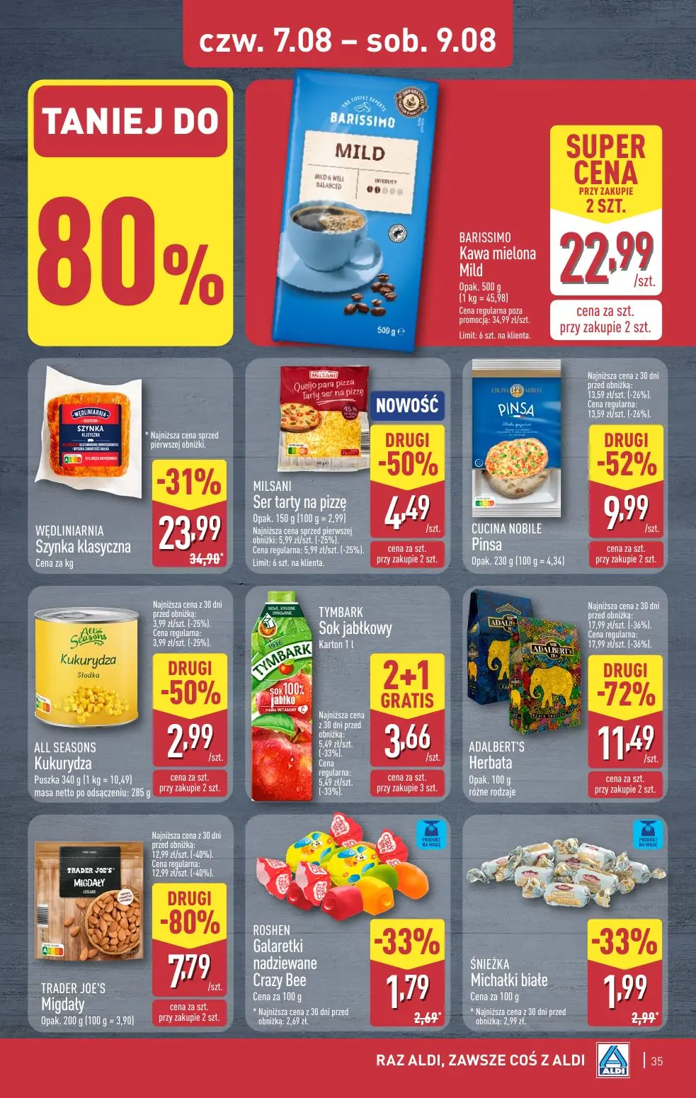 gazetka promocyjna ALDI Raz ALDI, zawsze coś z ALDI - Strona 35