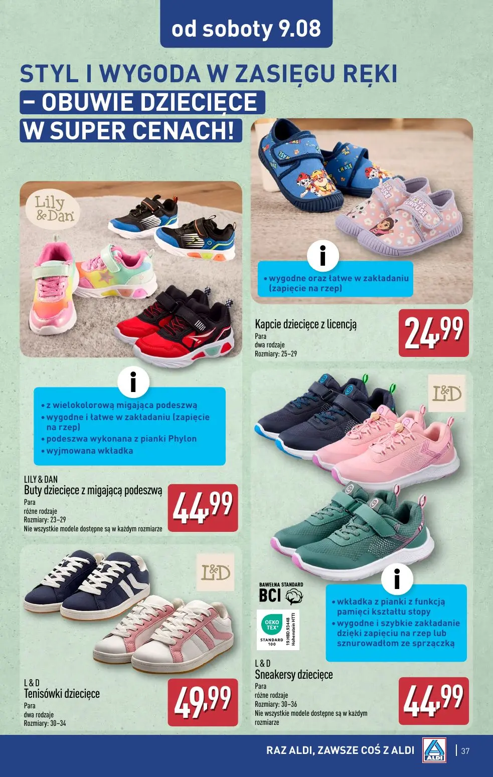 gazetka promocyjna ALDI Raz ALDI, zawsze coś z ALDI - Strona 37
