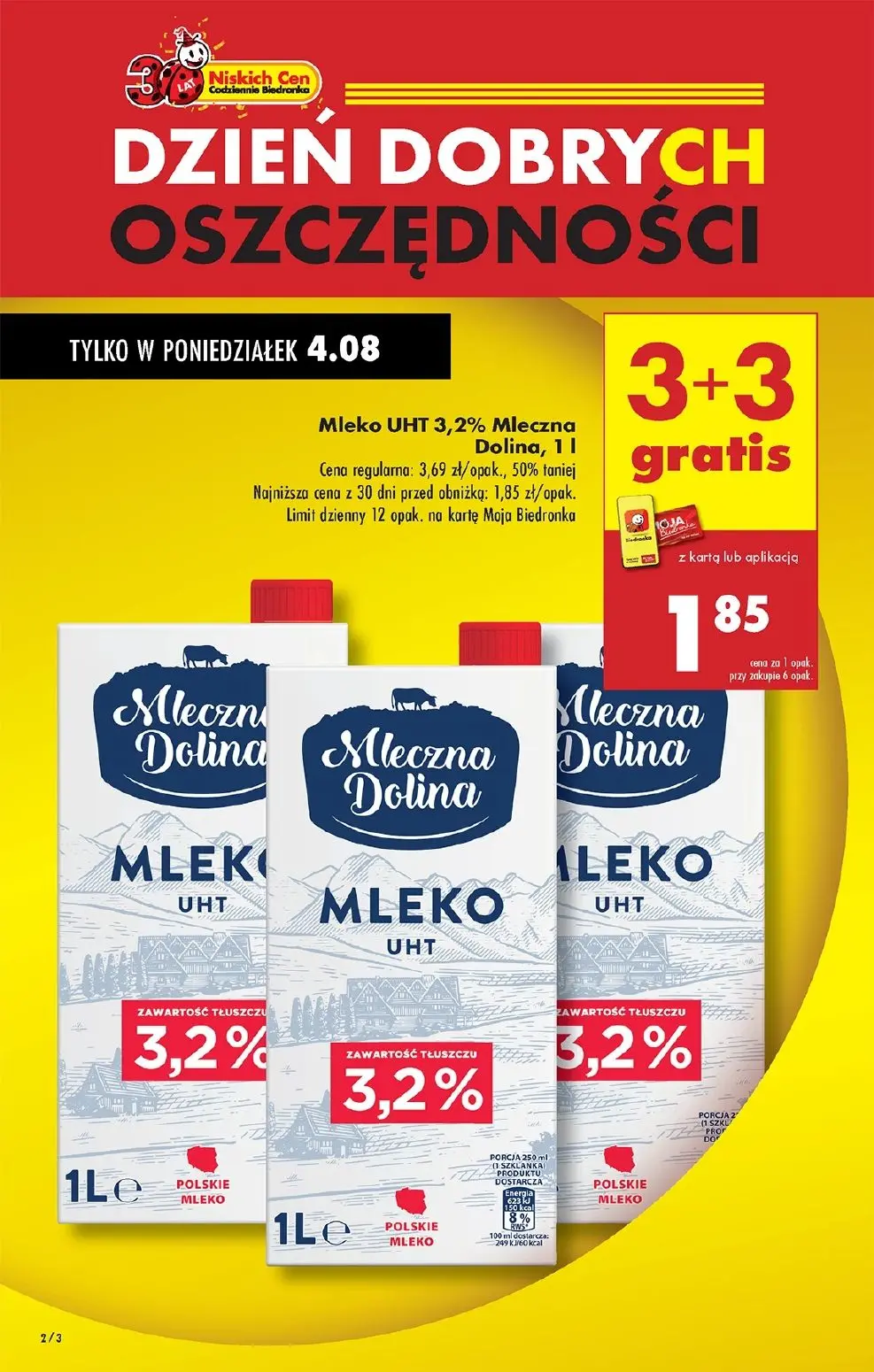 gazetka promocyjna Biedronka Od poniedziałku - Strona 2