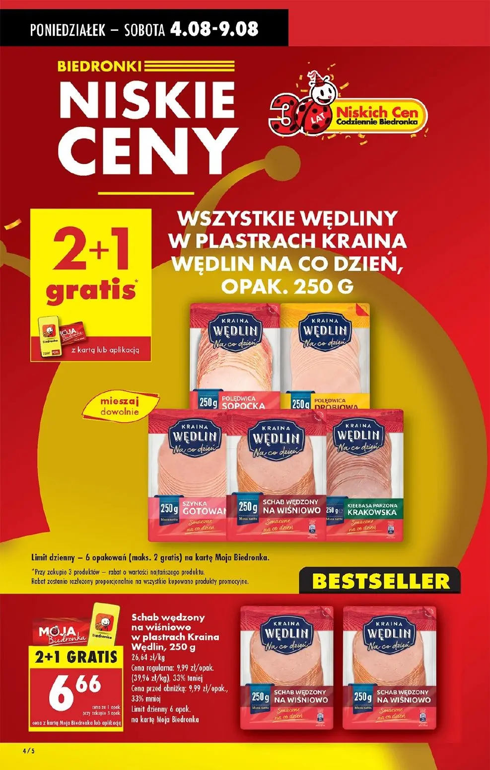 gazetka promocyjna Biedronka Od poniedziałku - Strona 4