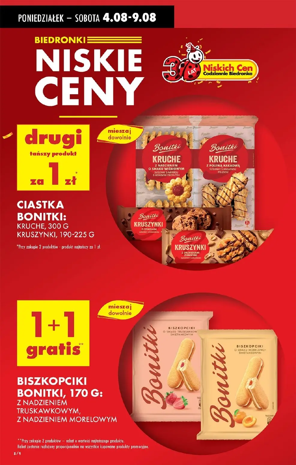 gazetka promocyjna Biedronka Od poniedziałku - Strona 8