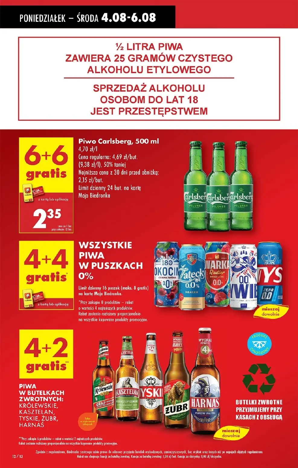 gazetka promocyjna Biedronka Od poniedziałku - Strona 12