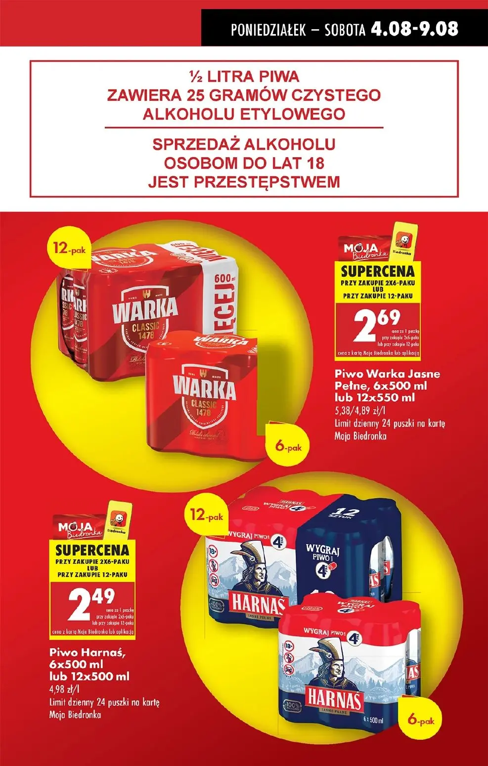 gazetka promocyjna Biedronka Od poniedziałku - Strona 13