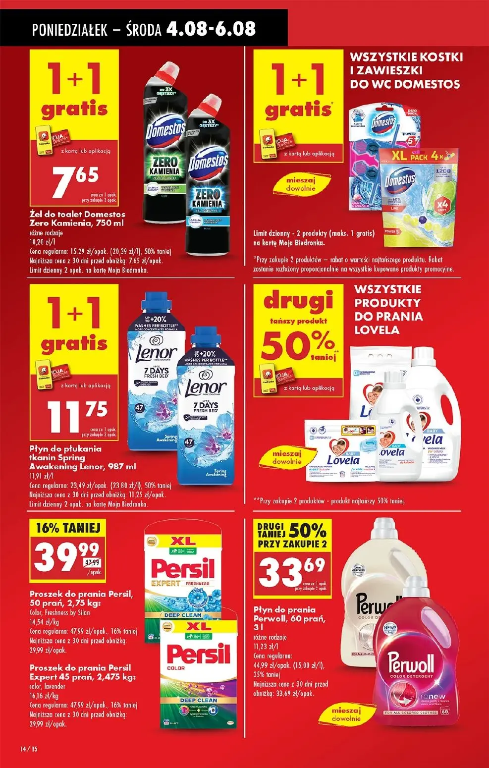 gazetka promocyjna Biedronka Od poniedziałku - Strona 14
