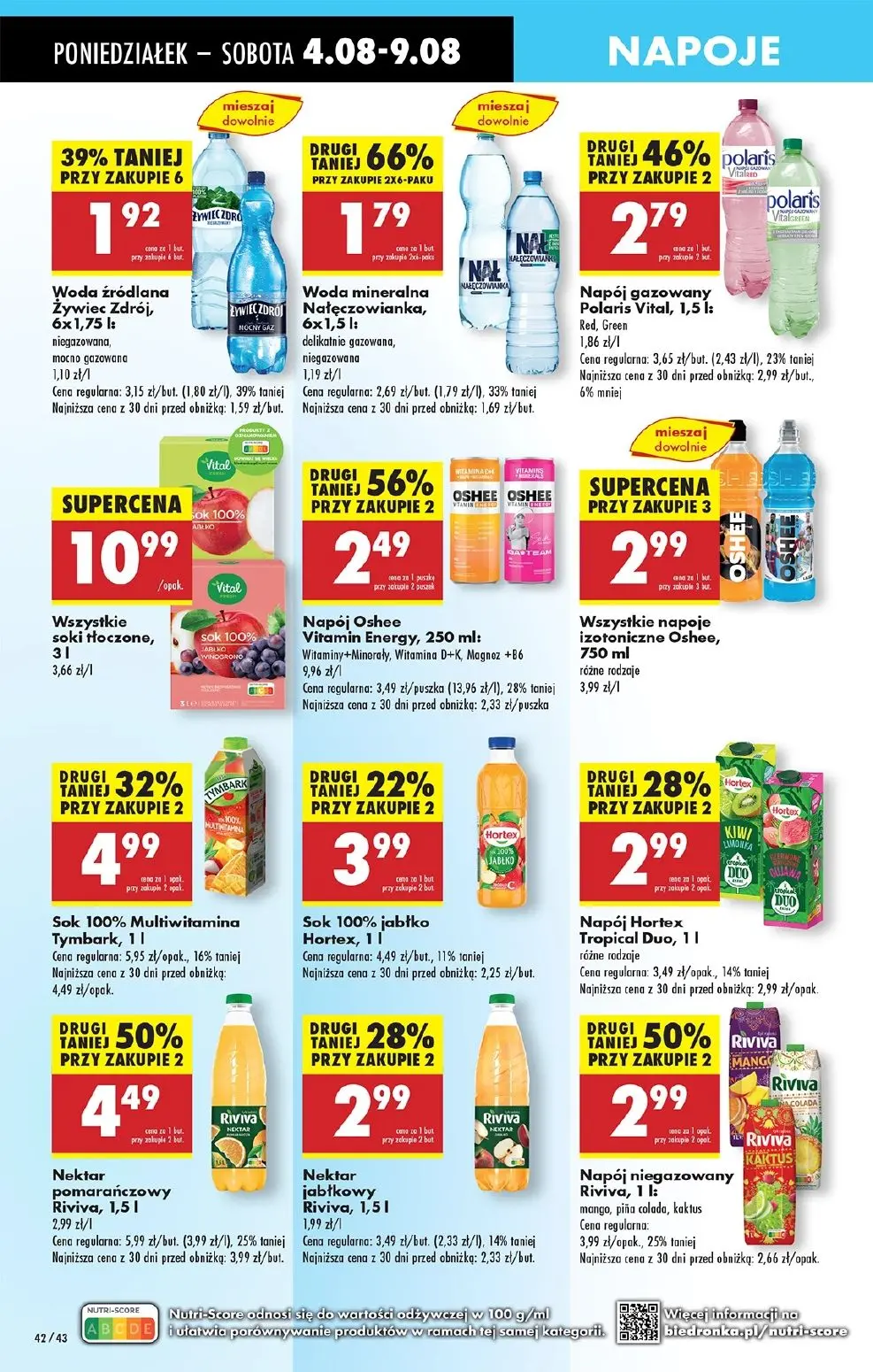 gazetka promocyjna Biedronka Od poniedziałku - Strona 58