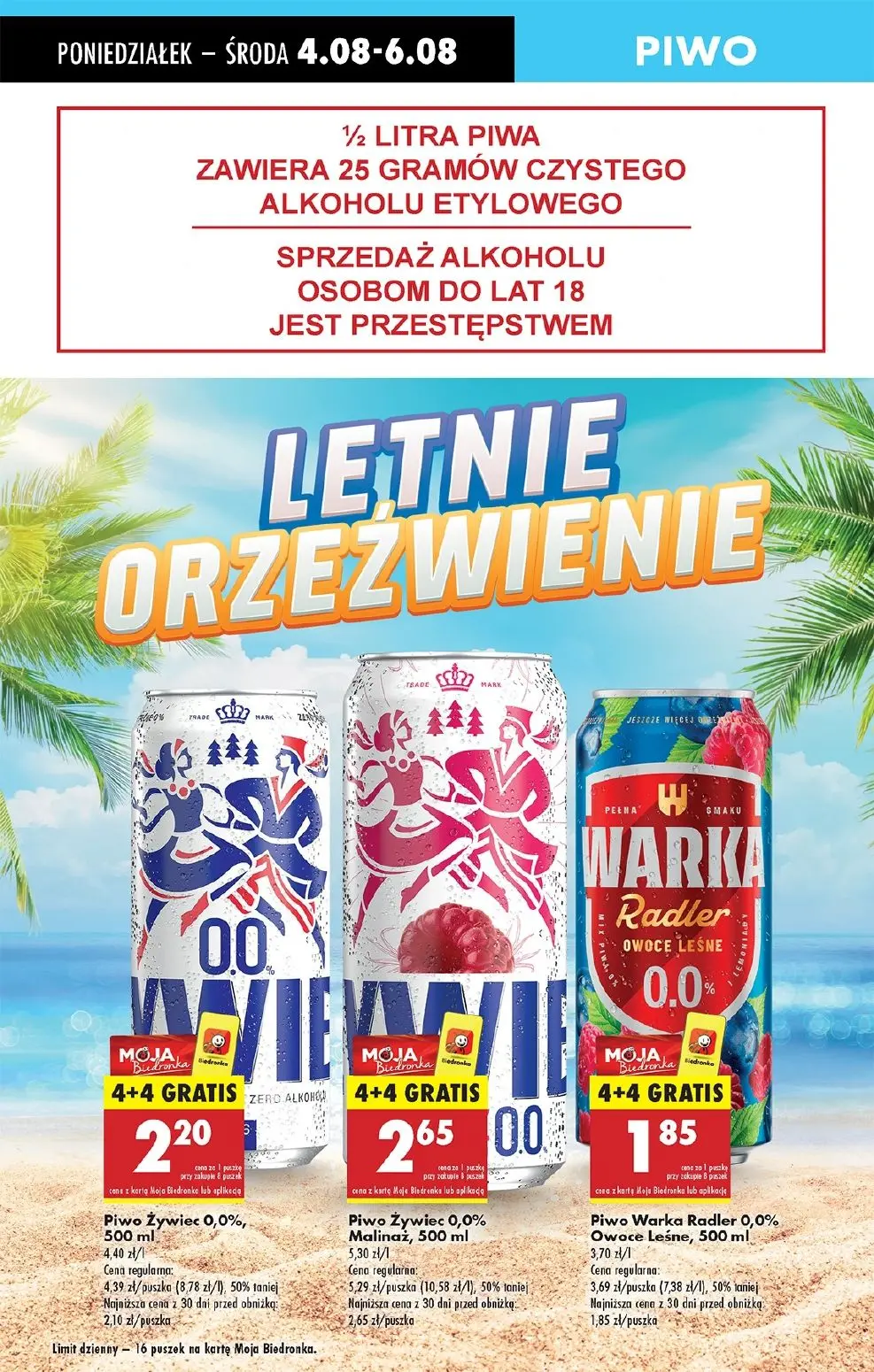 gazetka promocyjna Biedronka Od poniedziałku - Strona 61