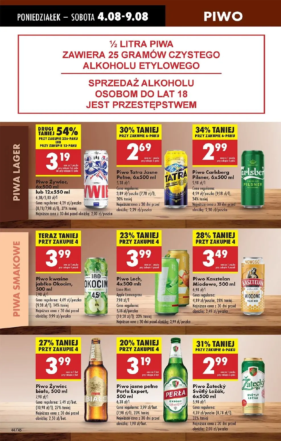 gazetka promocyjna Biedronka Od poniedziałku - Strona 62