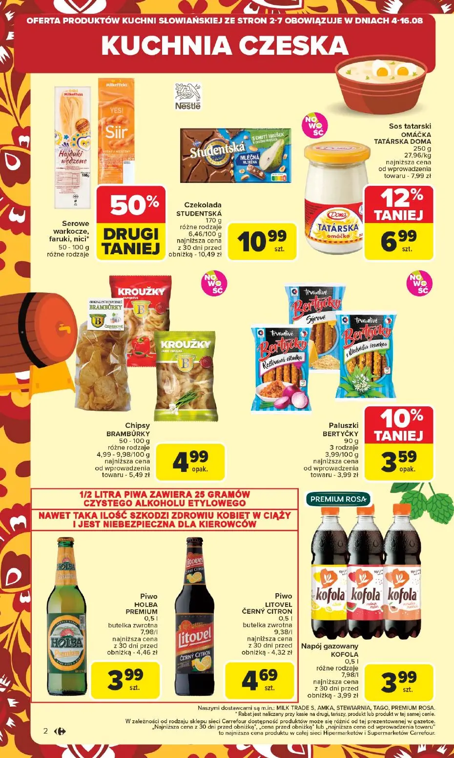 gazetka promocyjna Carrefour Od poniedziałku - Strona 4