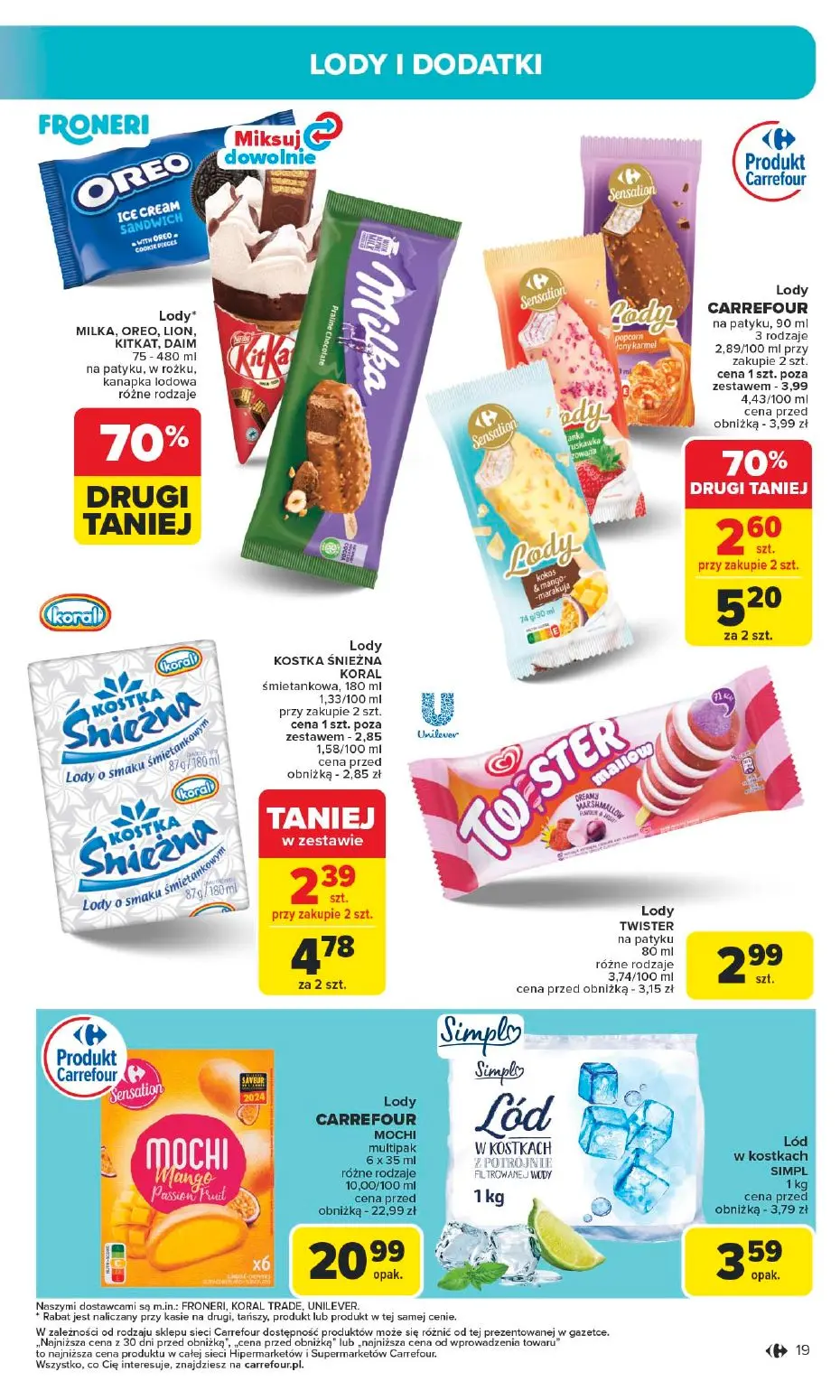 gazetka promocyjna Carrefour Od poniedziałku - Strona 21