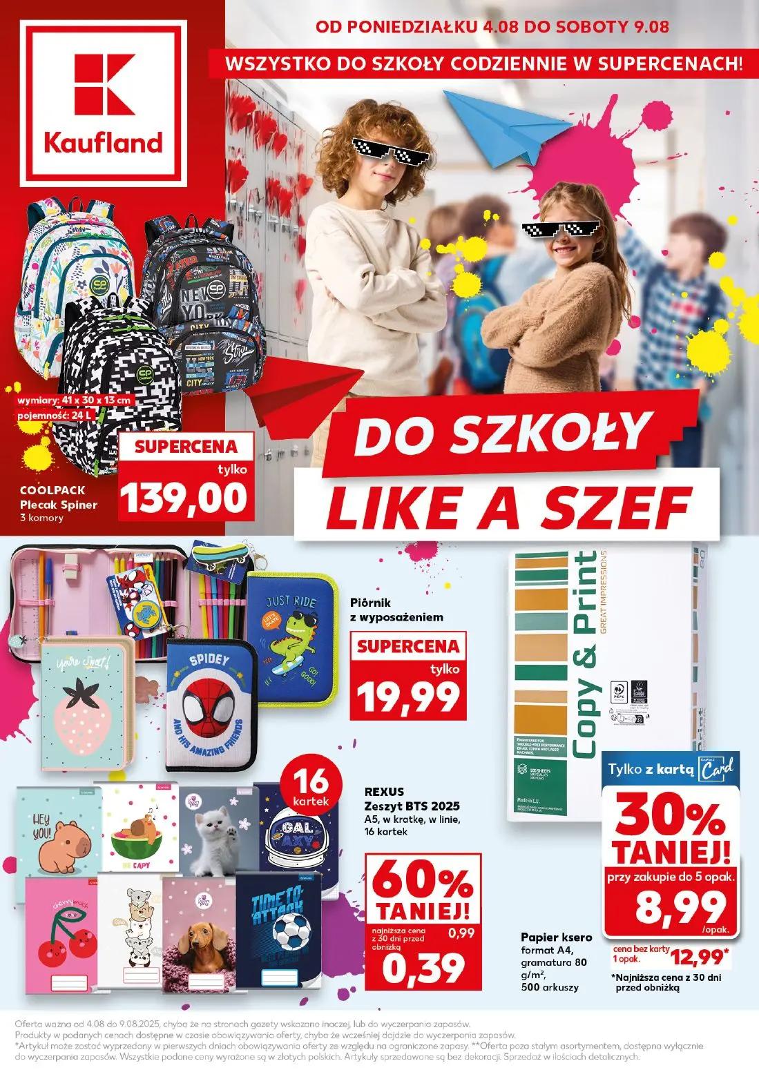 gazetka promocyjna Kaufland Do szkoły Like a Szef - Strona 1