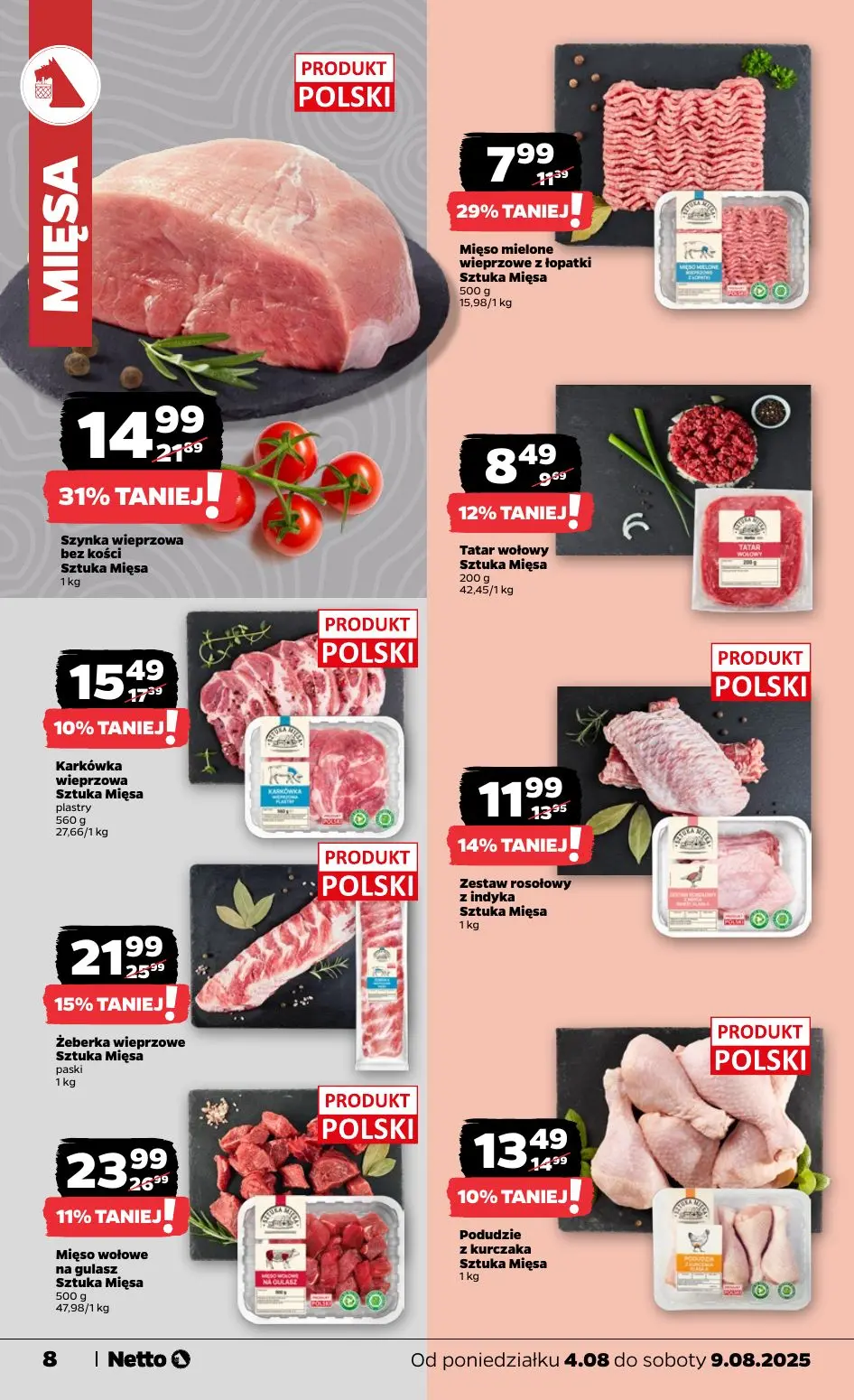 gazetka promocyjna NETTO Świeżo i tanio - Strona 8