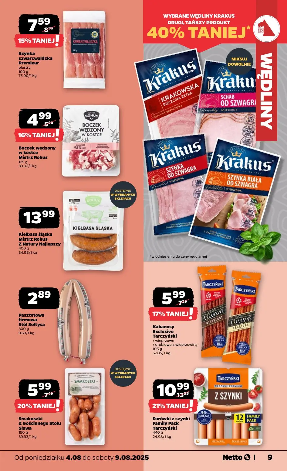 gazetka promocyjna NETTO Świeżo i tanio - Strona 9