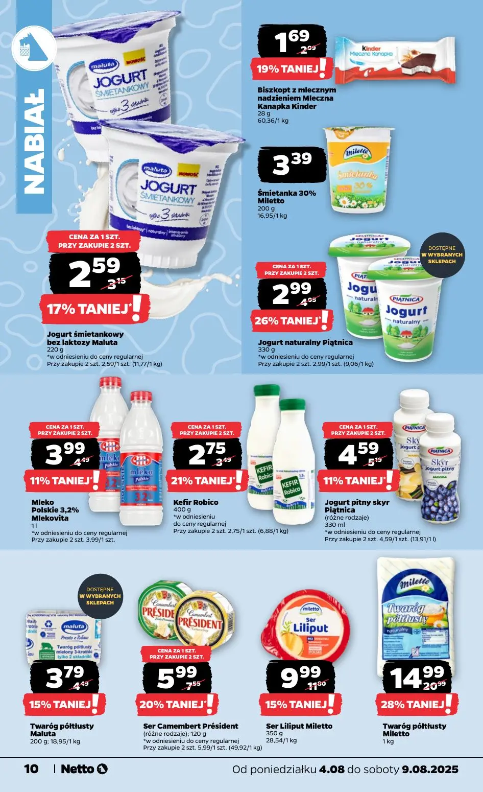 gazetka promocyjna NETTO Świeżo i tanio - Strona 10