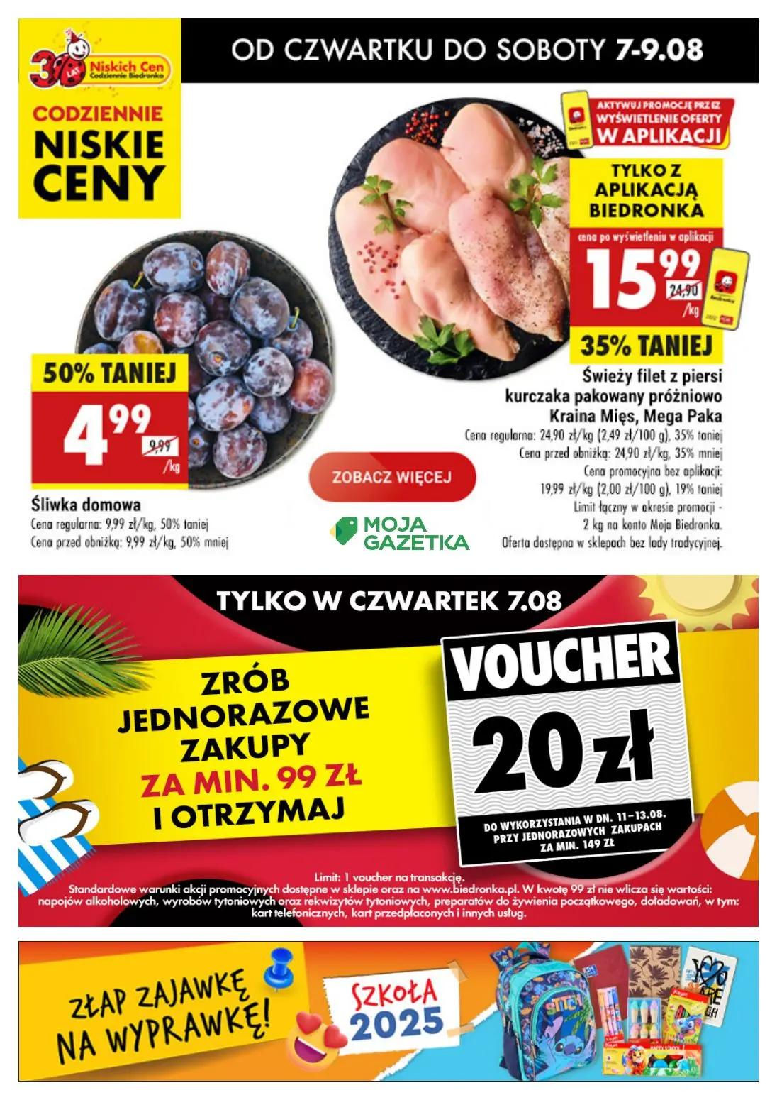 gazetka promocyjna Biedronka Biedronkowe oszczędności - Strona 1