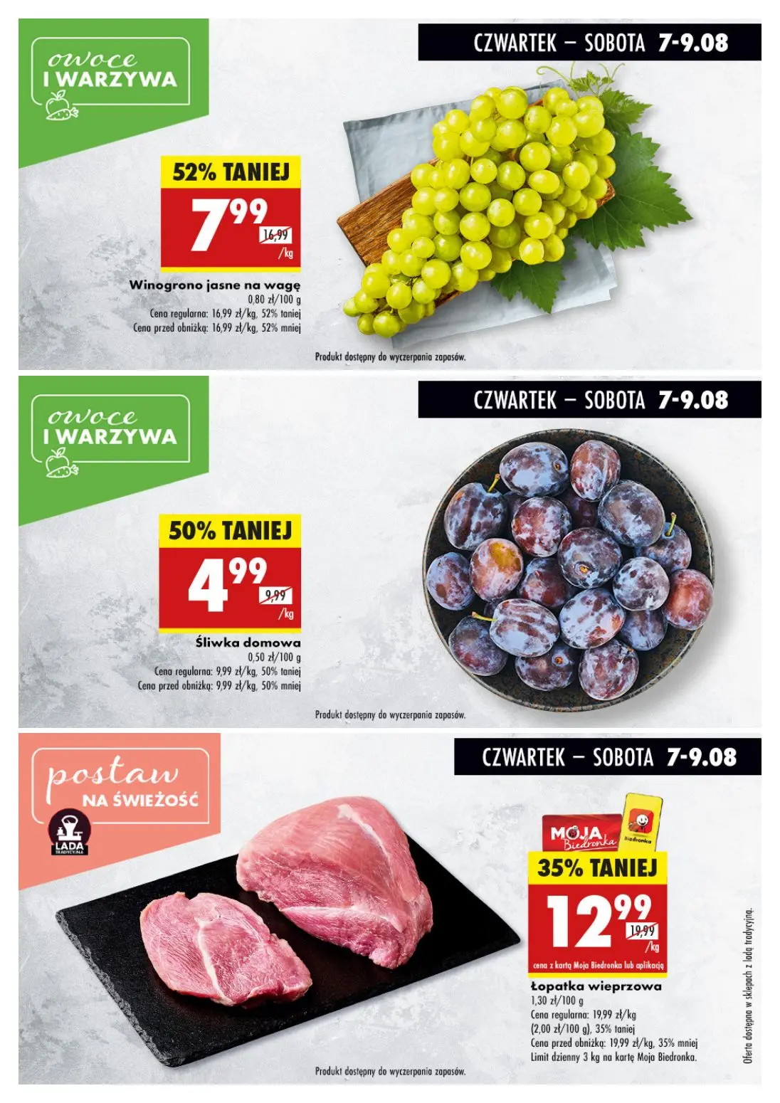 gazetka promocyjna Biedronka Biedronkowe oszczędności - Strona 8