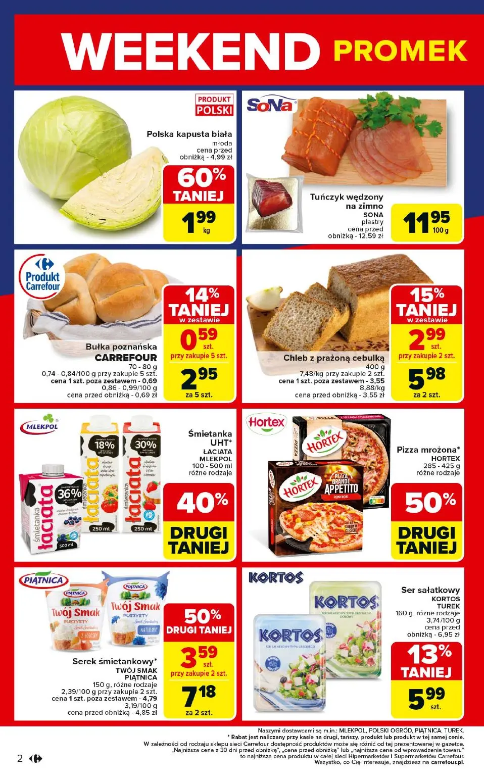 gazetka promocyjna Carrefour Weekend od czwartku - Strona 2