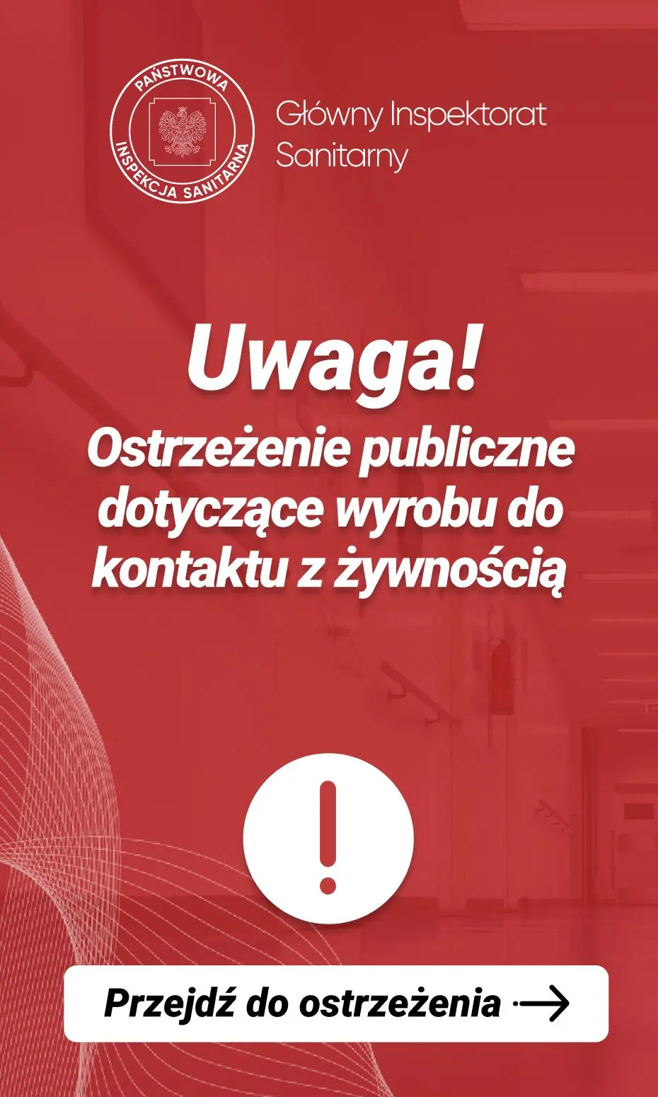 gazetka promocyjna Ostrzeżenia i alerty Ostrzeżenie publiczne dotyczące wyrobu do kontaktu z żywnością: Migracja pierwszorzędowych amin aromatycznych z łopatki do patelni - Strona 1