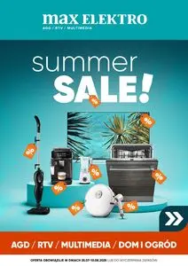 Gazetka promocyjna max ELEKTRO, ważna od 2025-07-25 do 2025-08-10.