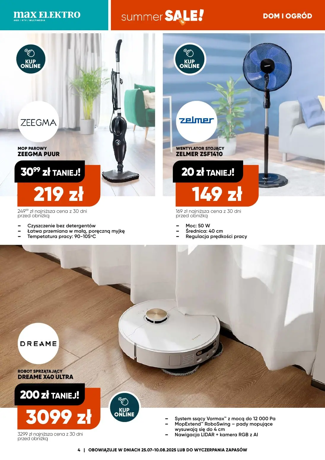 gazetka promocyjna max ELEKTRO Summer Sale! - Strona 4