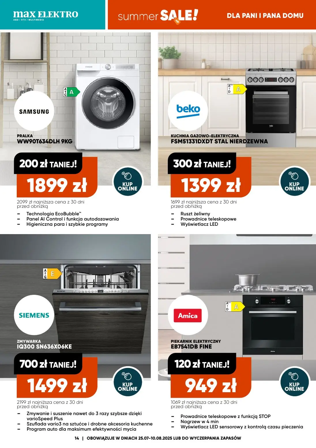 gazetka promocyjna max ELEKTRO Summer Sale! - Strona 14