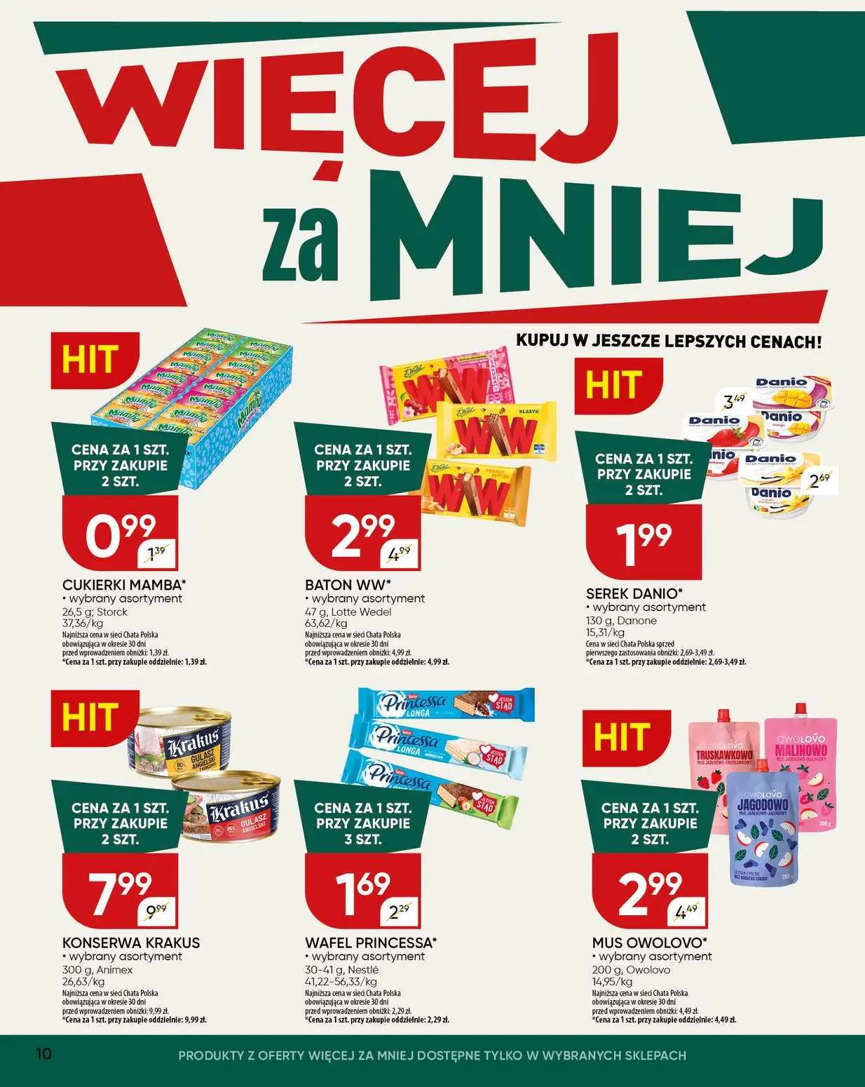gazetka promocyjna Chata Polska  - Strona 10