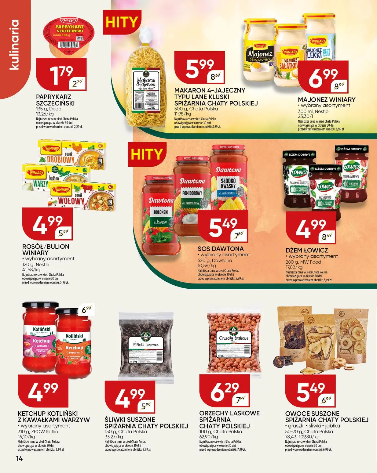 gazetka promocyjna Chata Polska  - Strona 14