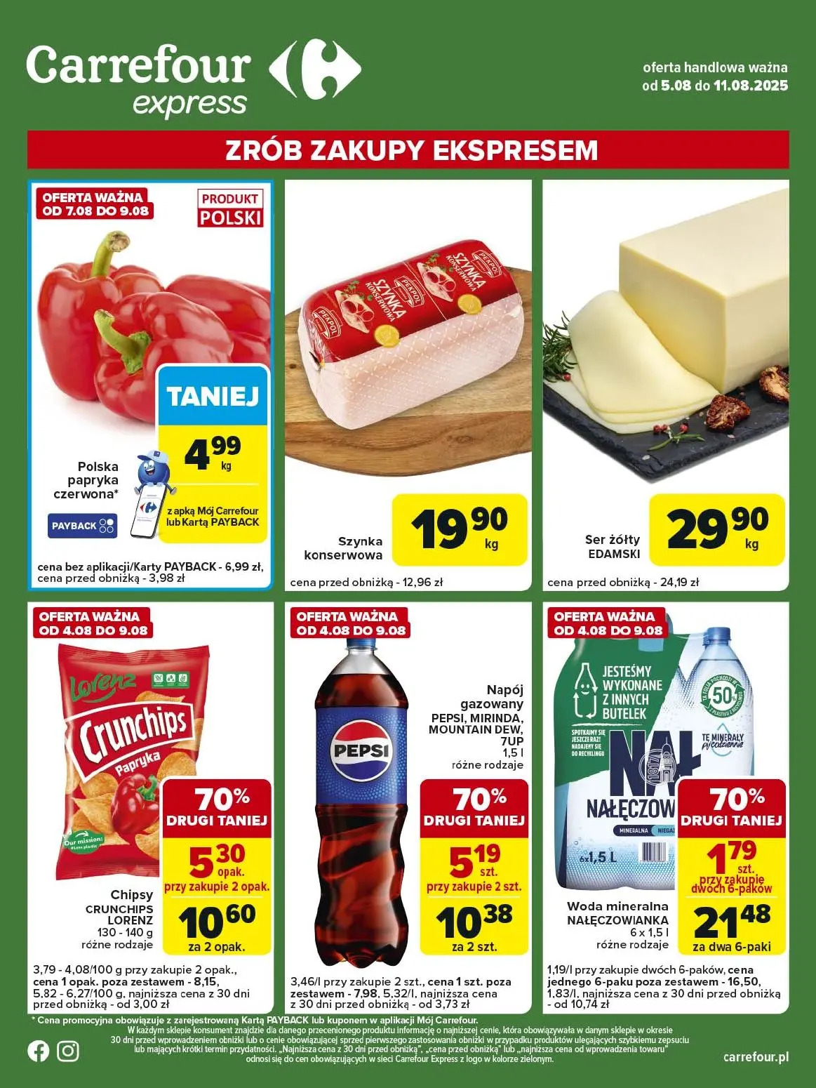 gazetka promocyjna Carrefour Express Zrób zakupy ekspresem - Strona 1