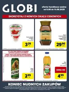Gazetka promocyjna Globi, ważna od 2025-08-05 do 2025-08-11.