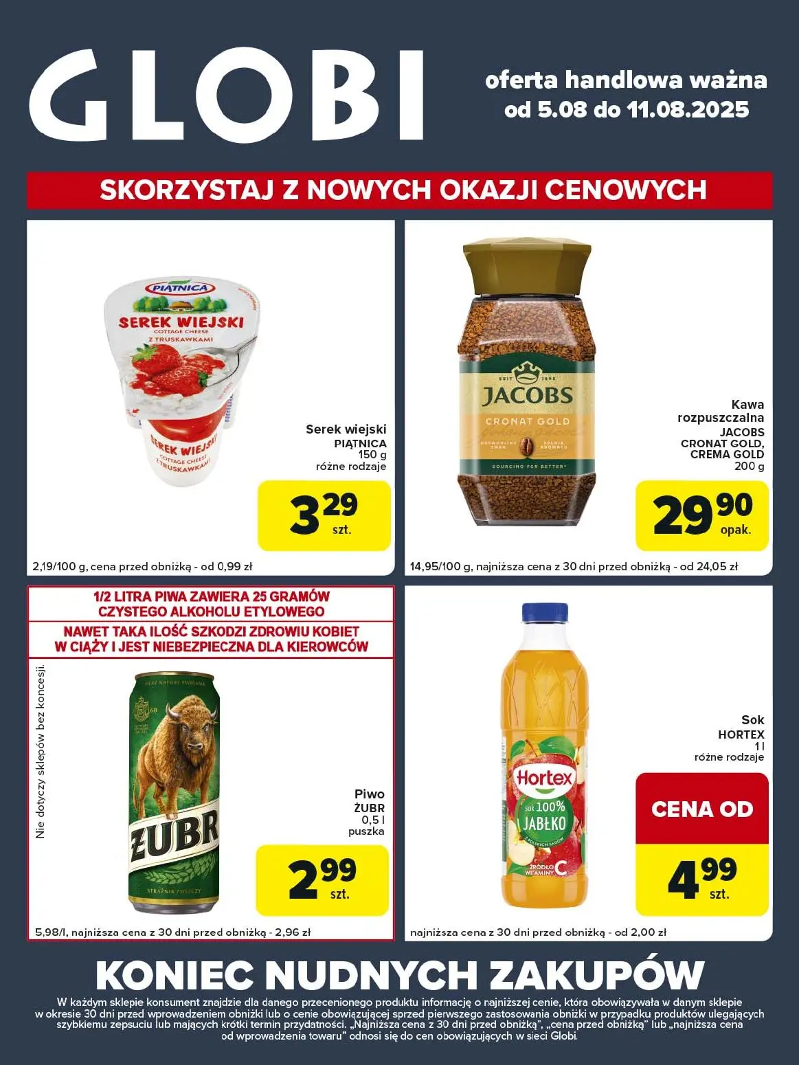 gazetka promocyjna Globi Koniec nudnych zakupów - Strona 1