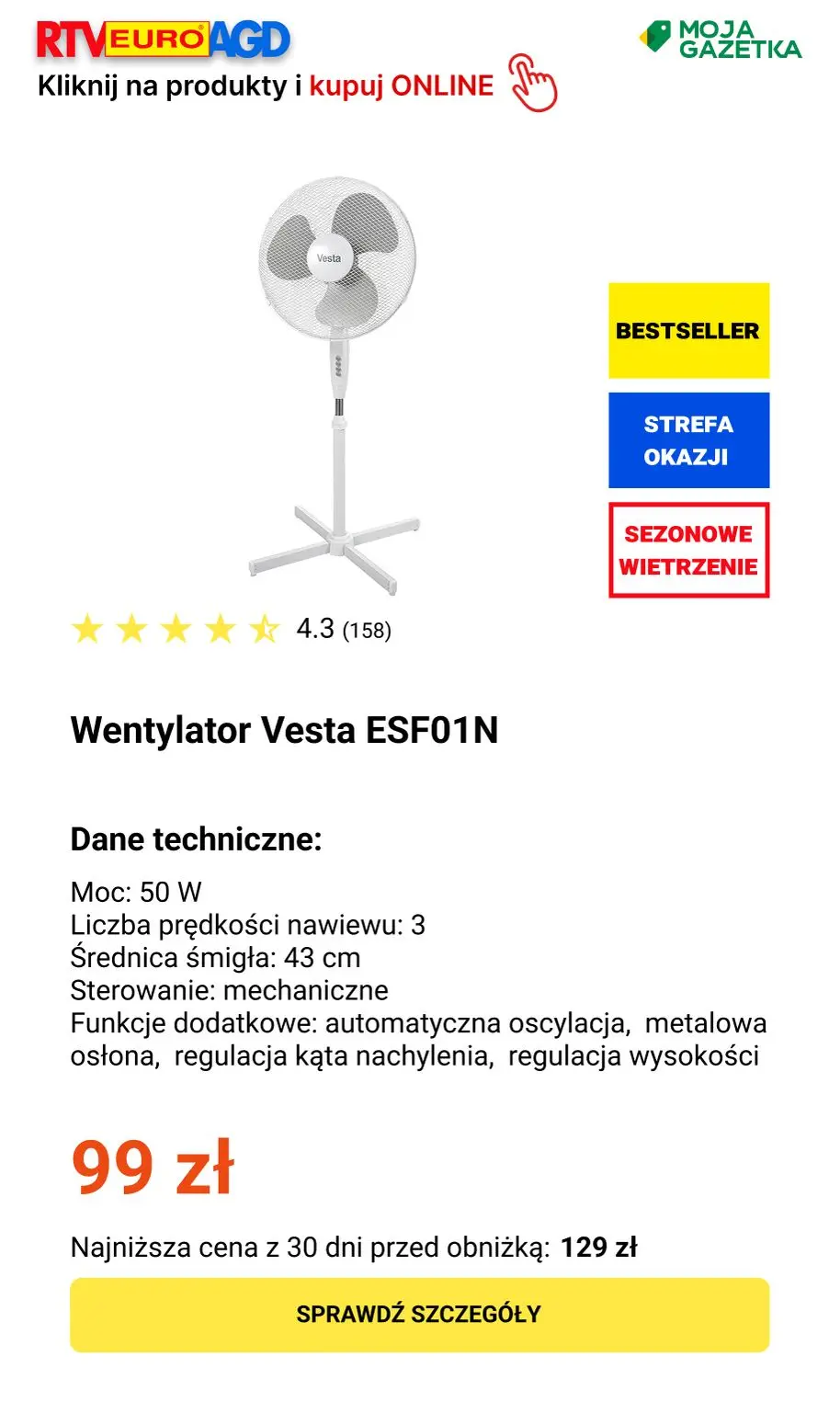 gazetka promocyjna RTV EURO AGD Sezonowe wietrzenie magazynów - Strona 3