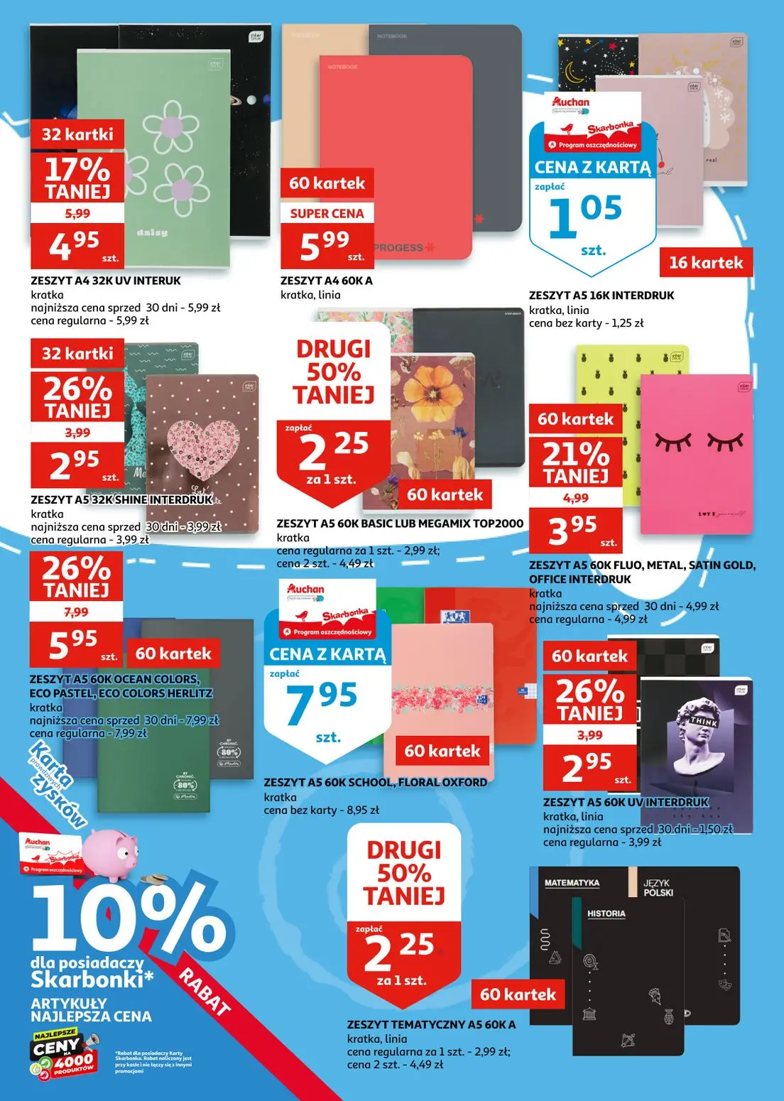 gazetka promocyjna Auchan Zielona Góra - Szkoła - Strona 10